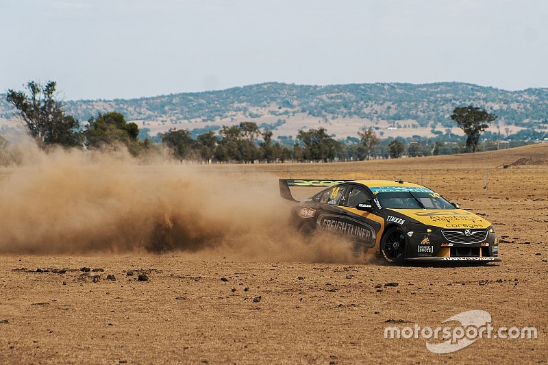 Holden Supercar hits the dirt for Slade livery launch