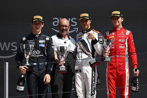 F3 Barcelona: Colapinto logra el podio en la carrera principal