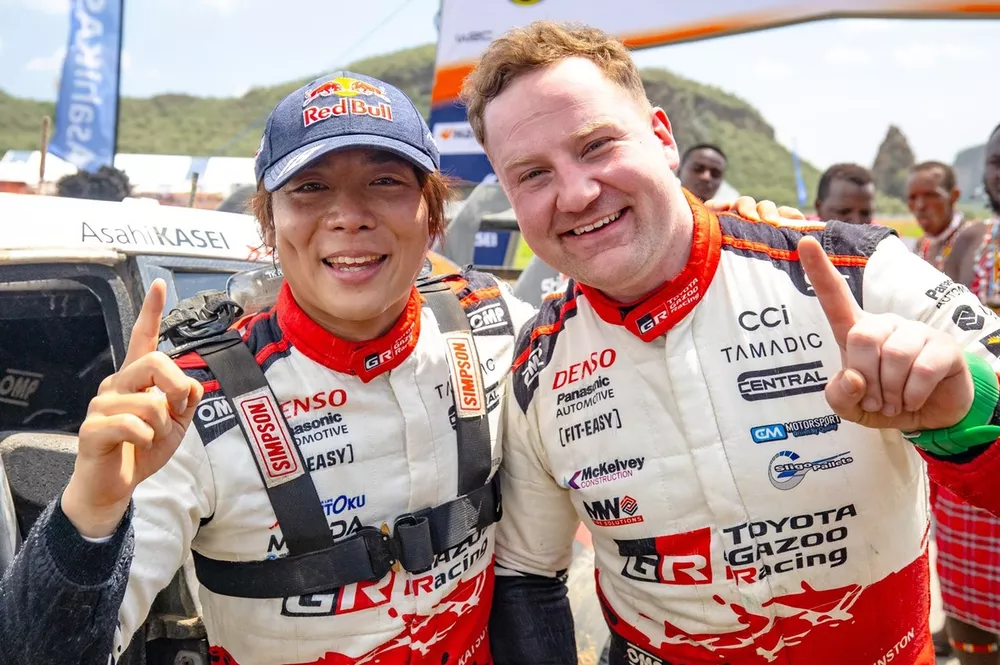 Takamoto Katsuta, Aaron Johnston, Toyota Gazoo Racing WRT Toyota GR Yaris Rally1
