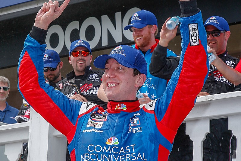 Kyle Busch Pocono Xfinity yarışını kazandı, ancak ceza alabilir