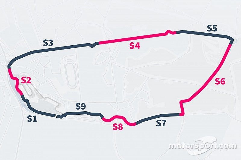 Le Mans slow zones