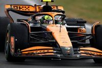 F1: Norris celebra trio britânico na frente no GP da Grã-Bretanha