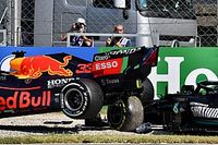 F1: Nova imagens da batida em Monza mostram como halo salvou Hamilton 