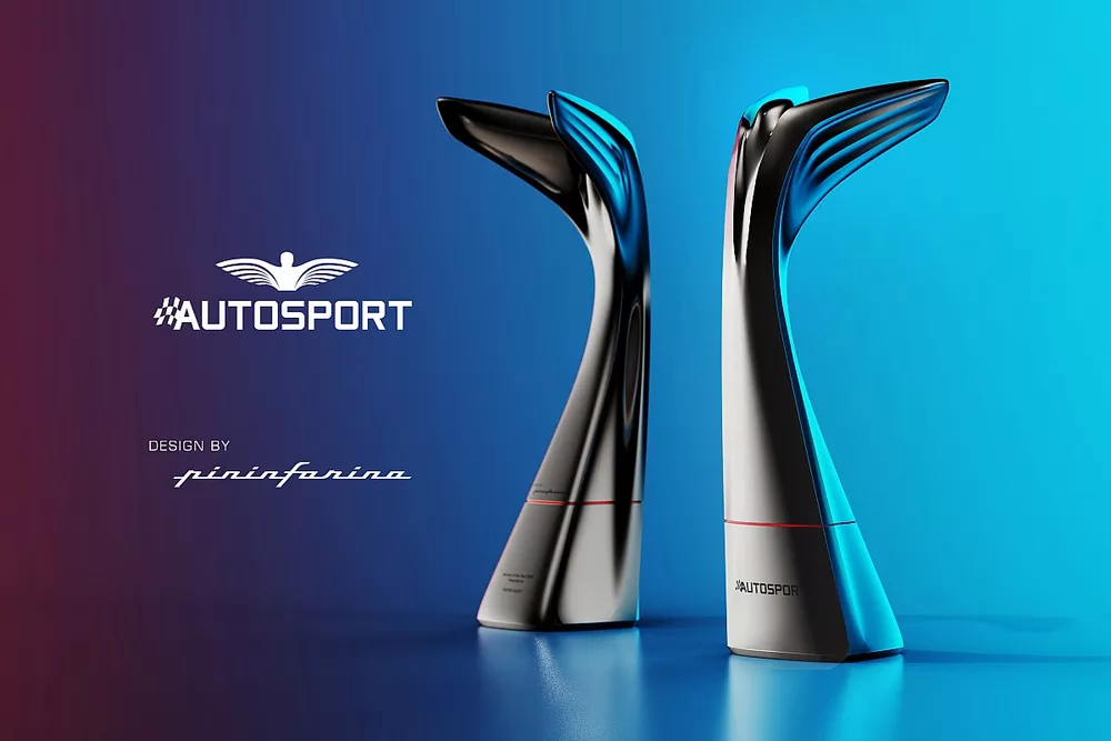 Pininfarina cre&euml;ert nieuw ontwerp voor iconische trofee voor Motorsport Network's Autosport Awards