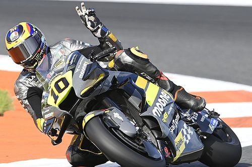 Comment Luca Marini explique-t-il son peu de chutes ?