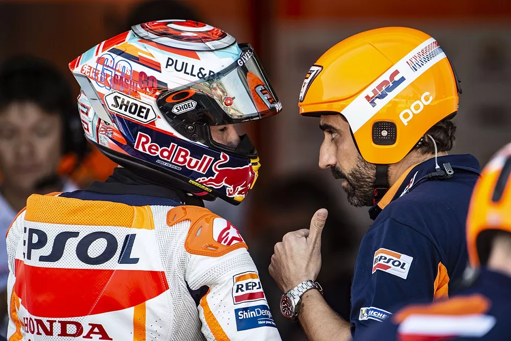 Santi Hern&aacute;ndez, Repsol Honda Team, Marc M&aacute;rquez, Repsol Honda Team