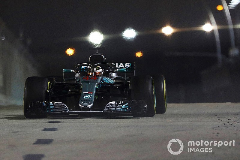 Mercedes-Sieg in Singapur: Dann klappt's auch mit der Angststrecke