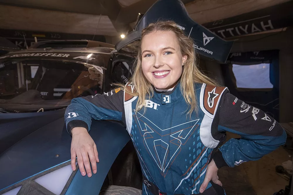 Klara Andersson, Swedish rallycross driver is the new Abt Cupra XE driver