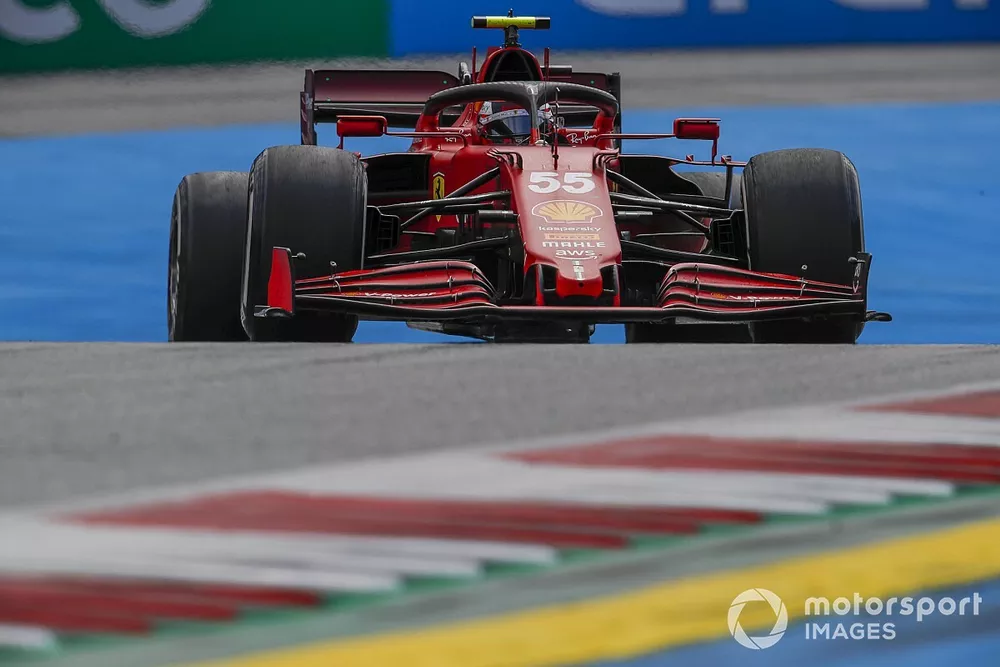 Carlos Sainz Jr., Ferrari SF21