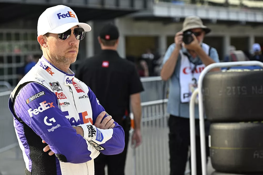 Denny Hamlin, Joe Gibbs Racing, FedEx Express Toyota Camry