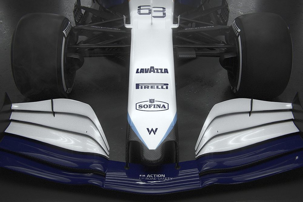 Detalle del Williams FW43B