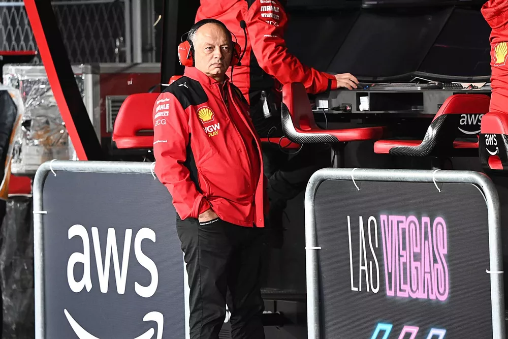 Frederic Vasseur, Director del equipo y Director General de la Scuderia Ferrari