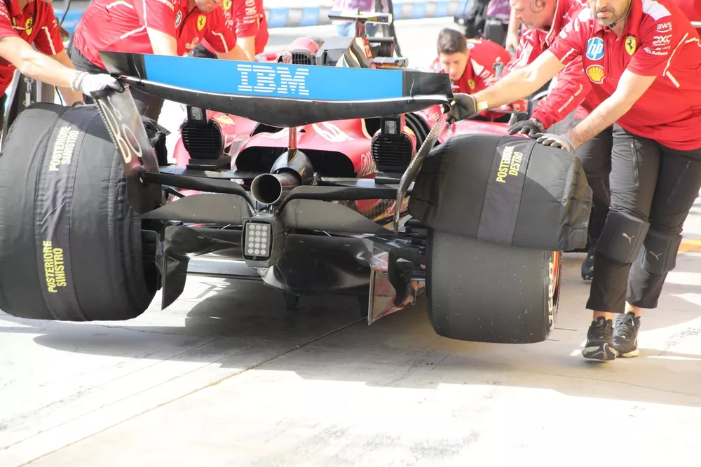 Ferrari SF-25, Bahrain, dettaglio tecnico
