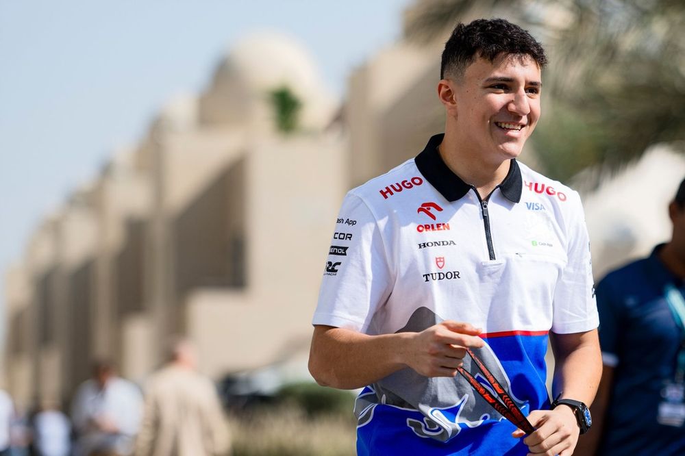 Isack Hadjar, piloto reserva de Visa Cash App RB F1