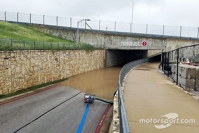 Los temporales en Texas inundan parte del Circuito de las Américas