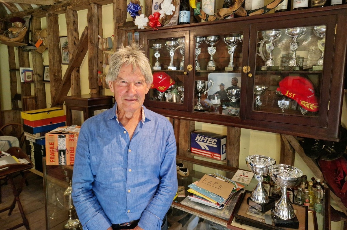 The remarkable 90-year-old who's still racing