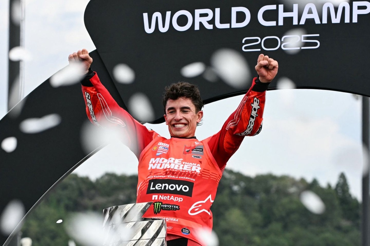 MotoGP Japanese GP: Marc Marquez crowned nine-time champion, Francesco Bagnaia wins