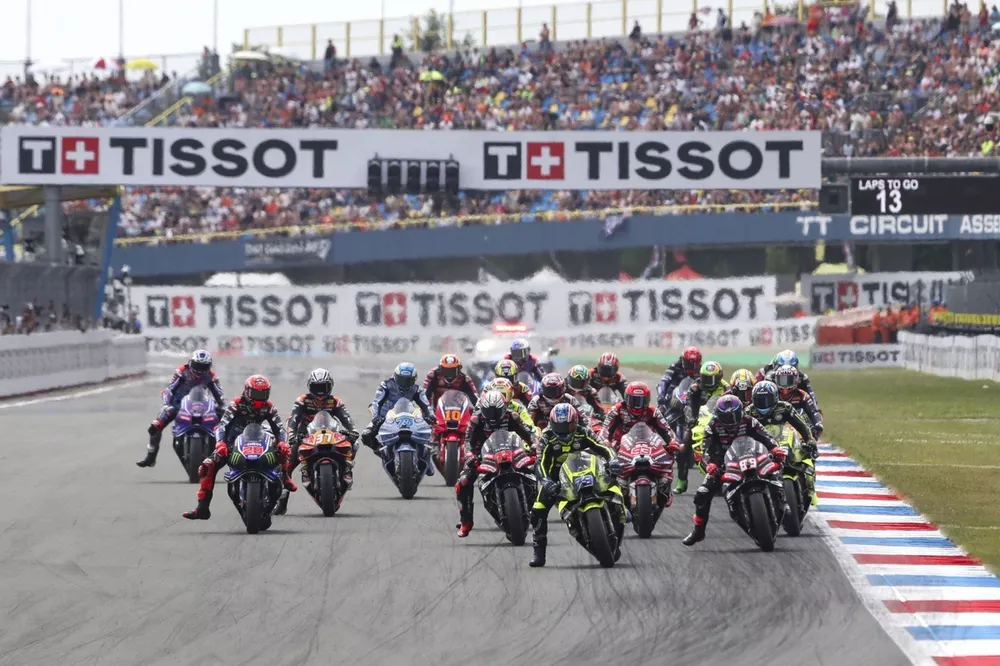 Le départ du sprint