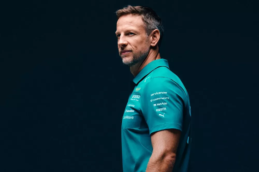 Jenson Button. Aston Martin Team Ambassador 
