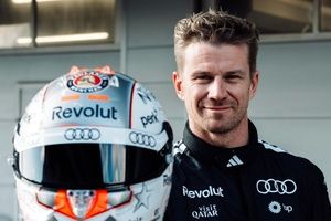 H&uuml;lkenberg d&eacute;voile son casque 2026 pour les d&eacute;buts d'Audi en F1