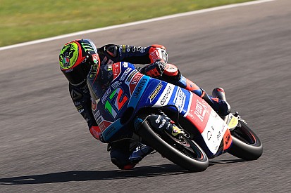Test Mugello: Bezzecchi prova assetti al posteriore. Bastianini cade