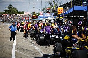 Parrilla de salida Grand Prix de Detroit IndyCar
