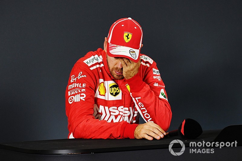 Vettel è deluso: