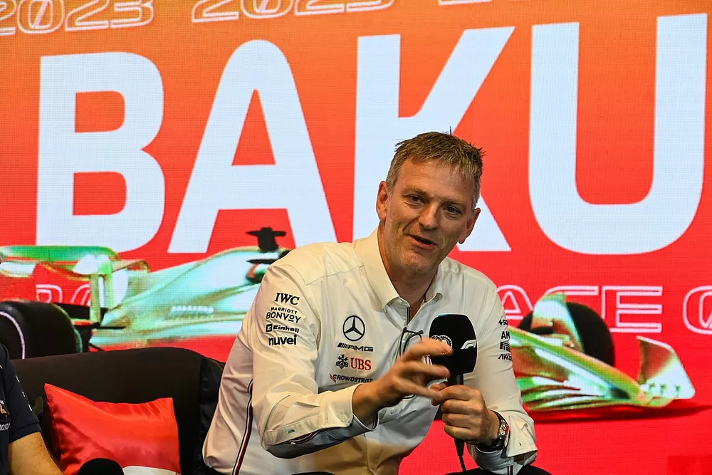 James Allison, Technical Director, Mercedes-AMG, in the team principals Press Conference