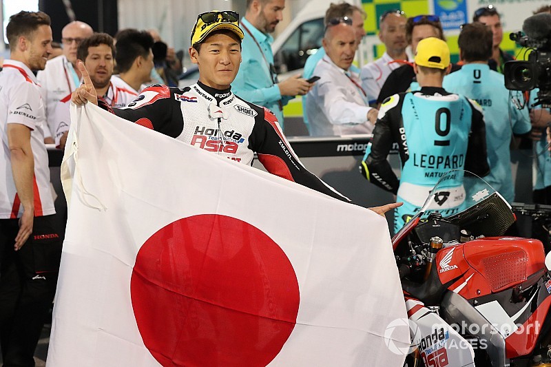 Moto3カタール決勝レポート:鳥羽海渡がキャリア初優勝&Moto3クラス日本人初優勝の快挙!