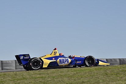 Rossi deposes Herta in IndyCar Spring Training final session