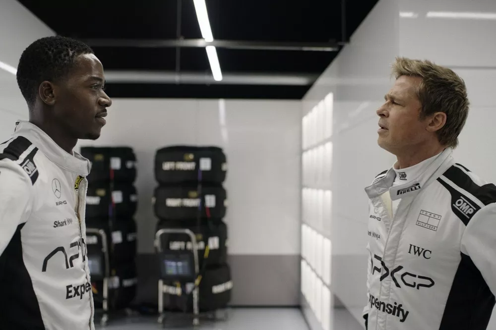 F1 Movie scene