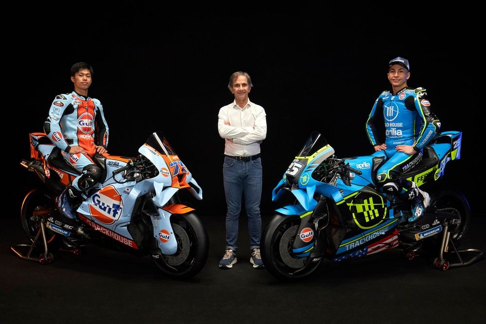 Raul Fernandez, Trackhouse Racing, Ai Ogura, Trackhouse Racing, Davide Brivio, Team Principal Trackhouse
