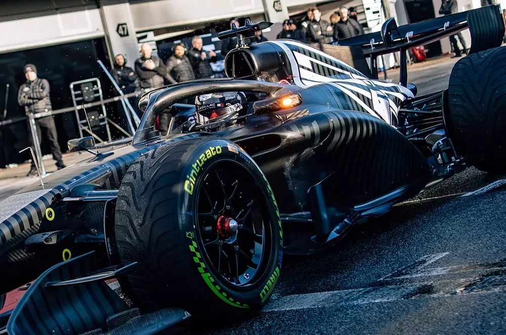 Cadillac F1 Barcelona test