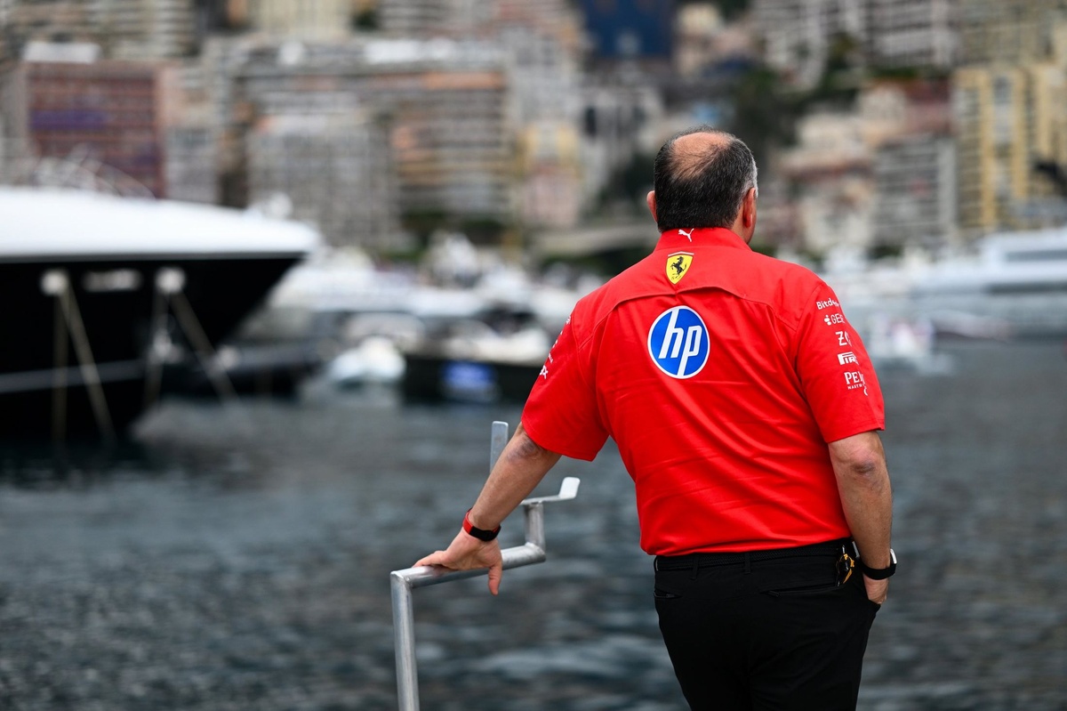 Fred Vasseur, en observación médica: Ferrari enfrenta la clasificación de Mónaco sin su jefe de equipo