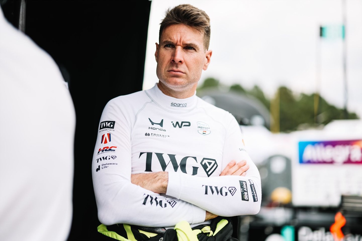 Will Power crashes in Barber qualifying but