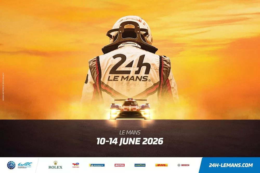 P&oacute;ster de las 24h Le Mans 2026