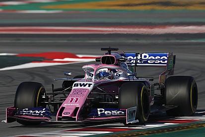 Perez betreurt weinige testkilometers met Racing Point in Barcelona