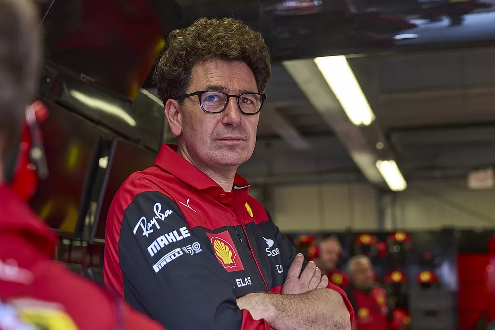 Mattia Binotto, jefe del equipo Ferrari 