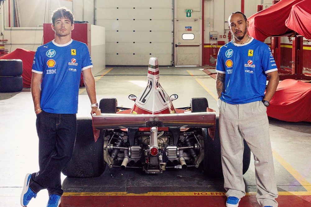 Charles Leclerc, Lewis Hamilton, Ferrari Monza Editon