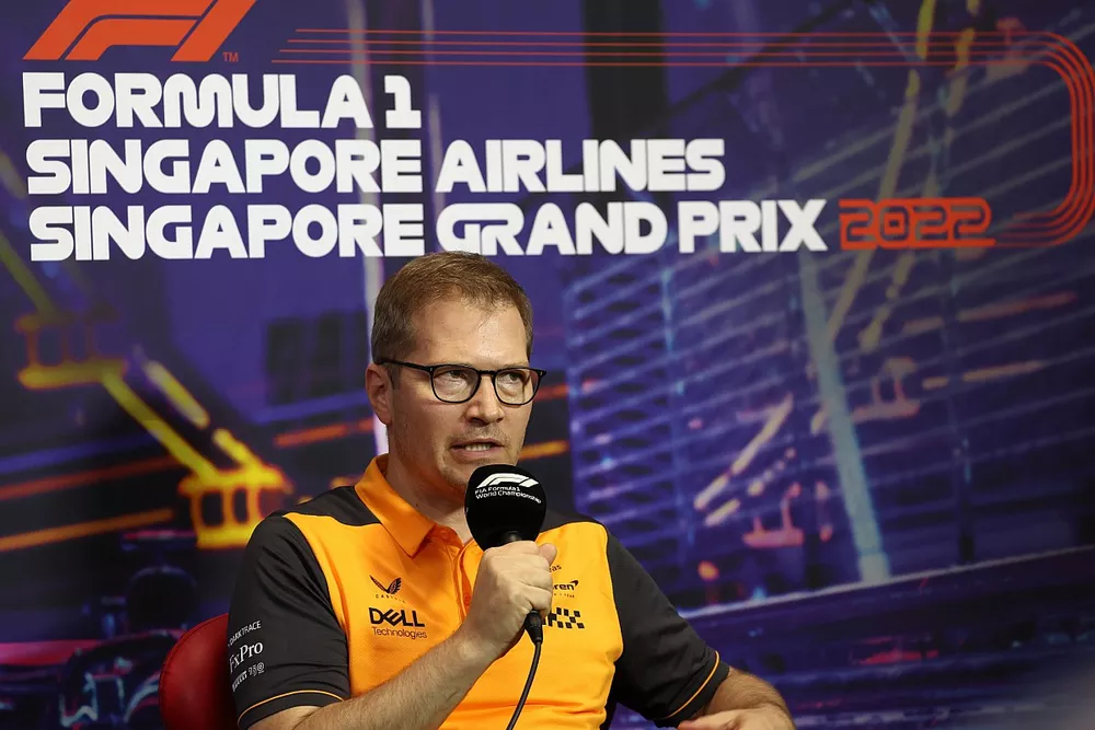 Press Conference Andreas Seidl, Team Principal, McLaren 