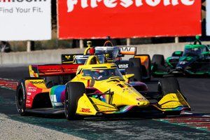 Palou doubted &ldquo;risky&rdquo; strategy on way to Laguna Seca IndyCar win