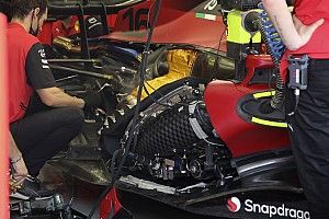 &iquest;Qu&eacute; esconden los pontones huecos del Ferrari F1-75 de 2022?