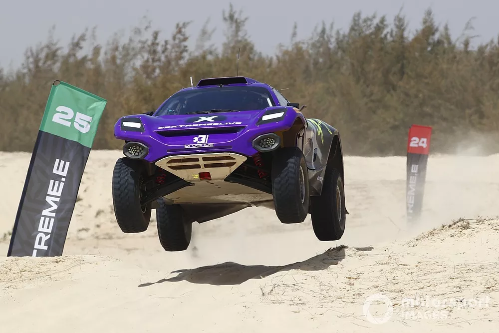 Cristina Gutiérrez, X44 Sebastien Loeb, X44, salto