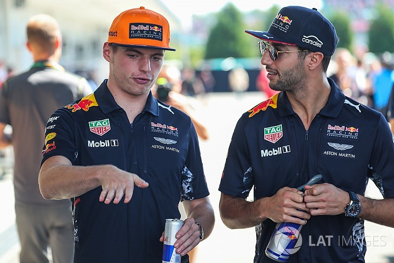 Ricciardo: No concerns about Verstappen favouritism at Red Bull