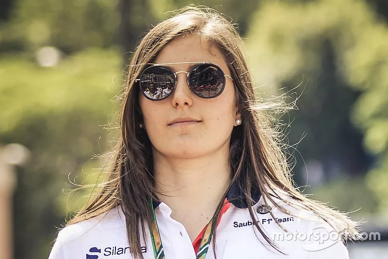 Tatiana Calderon, Sauber Test Driver