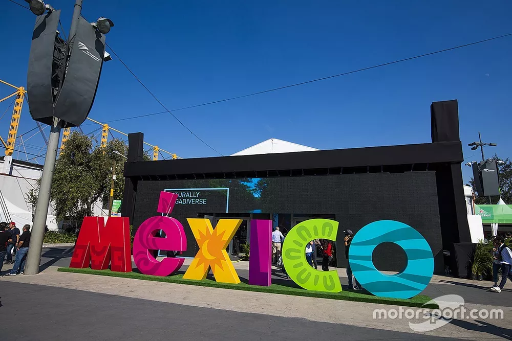 Mexico logo in the Fanzone