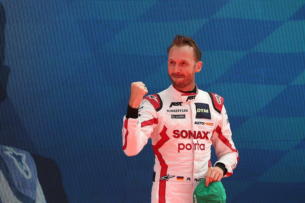 Podium: René Rast, Team ABT Sportsline