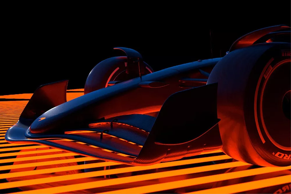 Teaser del McLaren F1