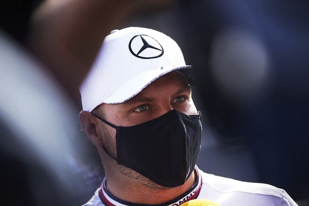 Valtteri Bottas, Mercedes habla con los medios de comunicación