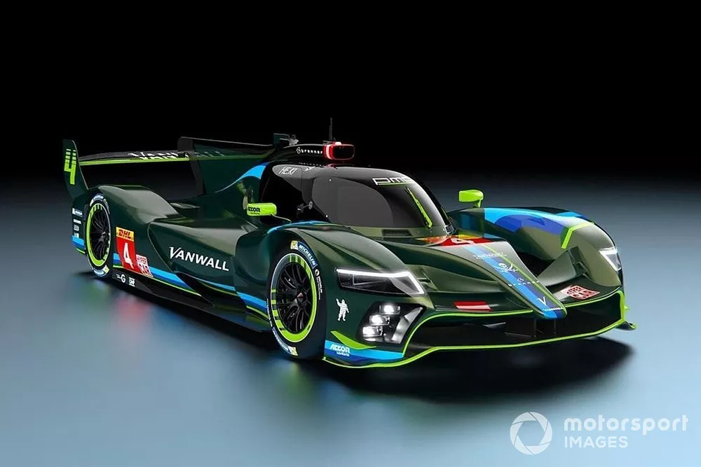 Livrea Hypercar Vanwall Racing ByKolles 

